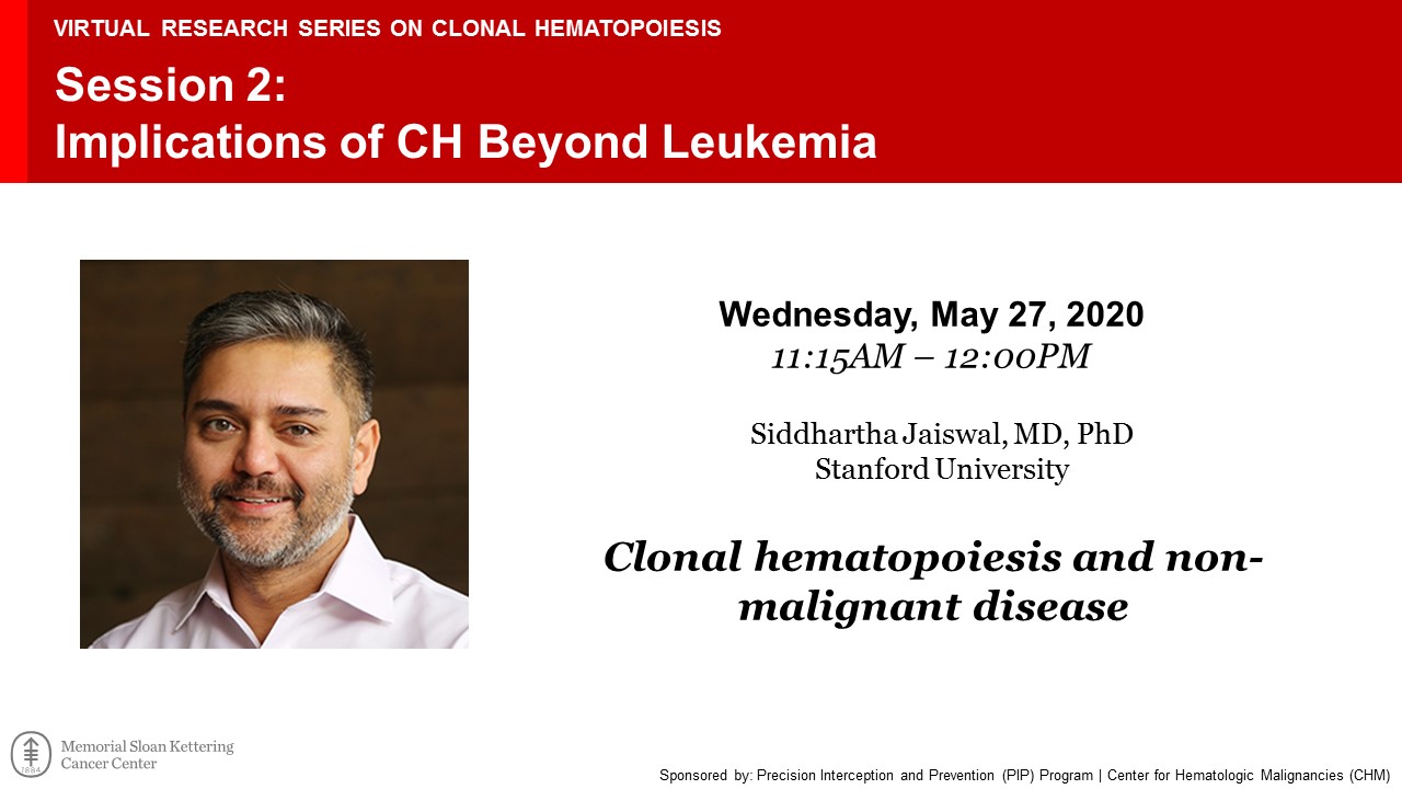 Clonal hematopoiesis and non-malignant diseases