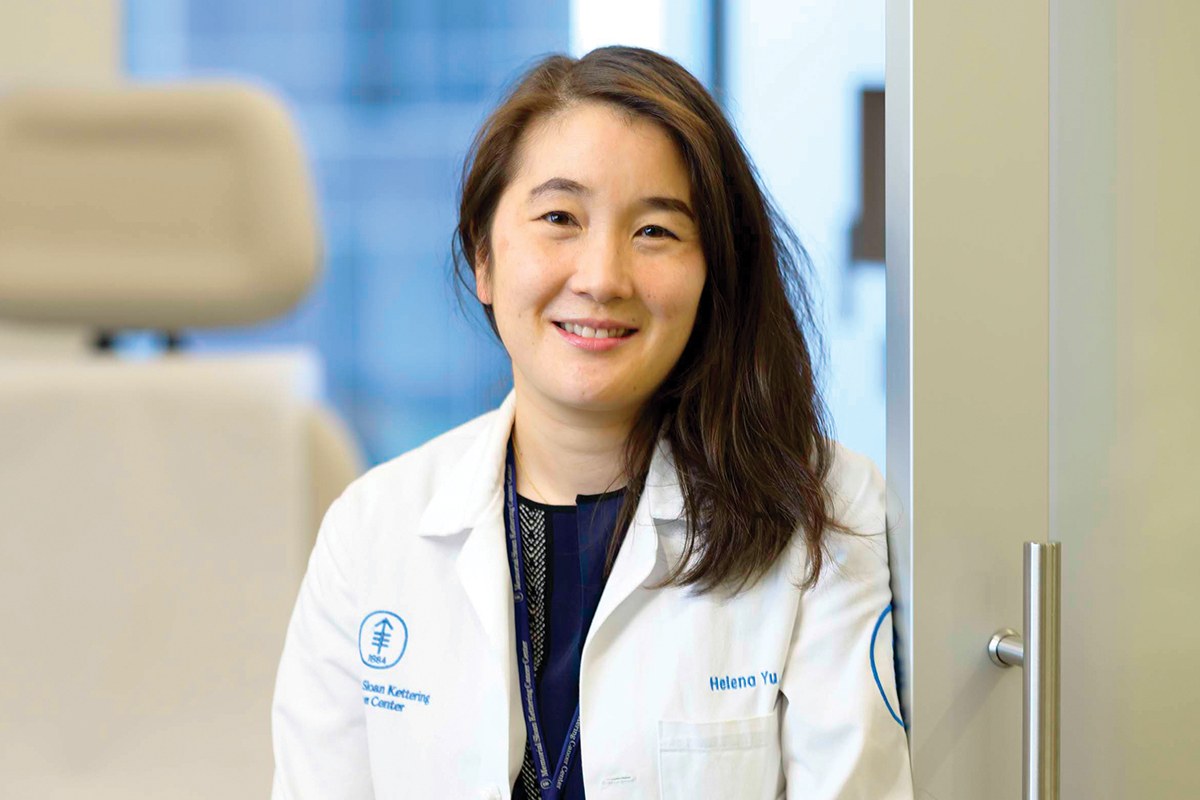 Medical oncologist Helena Yu