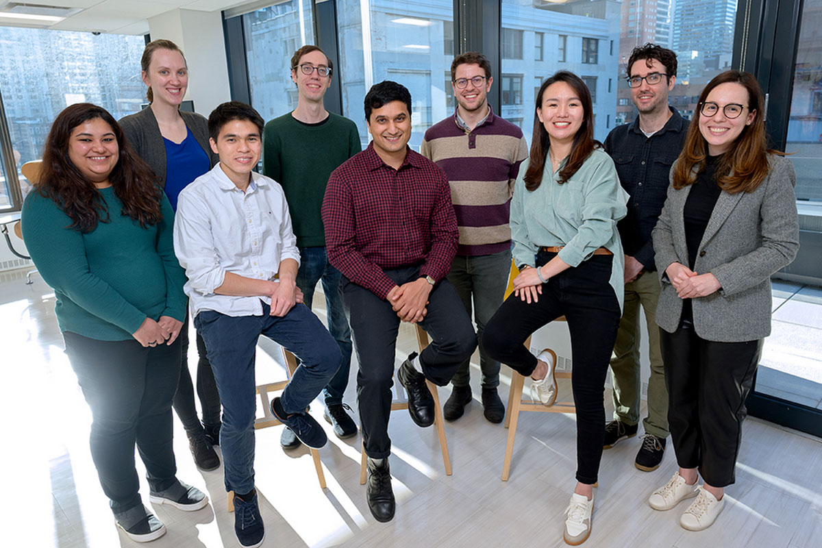 Members of the computational oncology postdoc community at MSK.