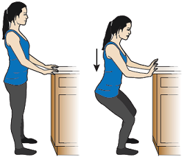 Figure 3. Mini squats